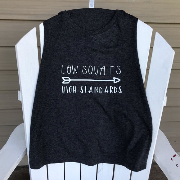 Low Squats High Standards Muscle Tank - Picture 3 of 5